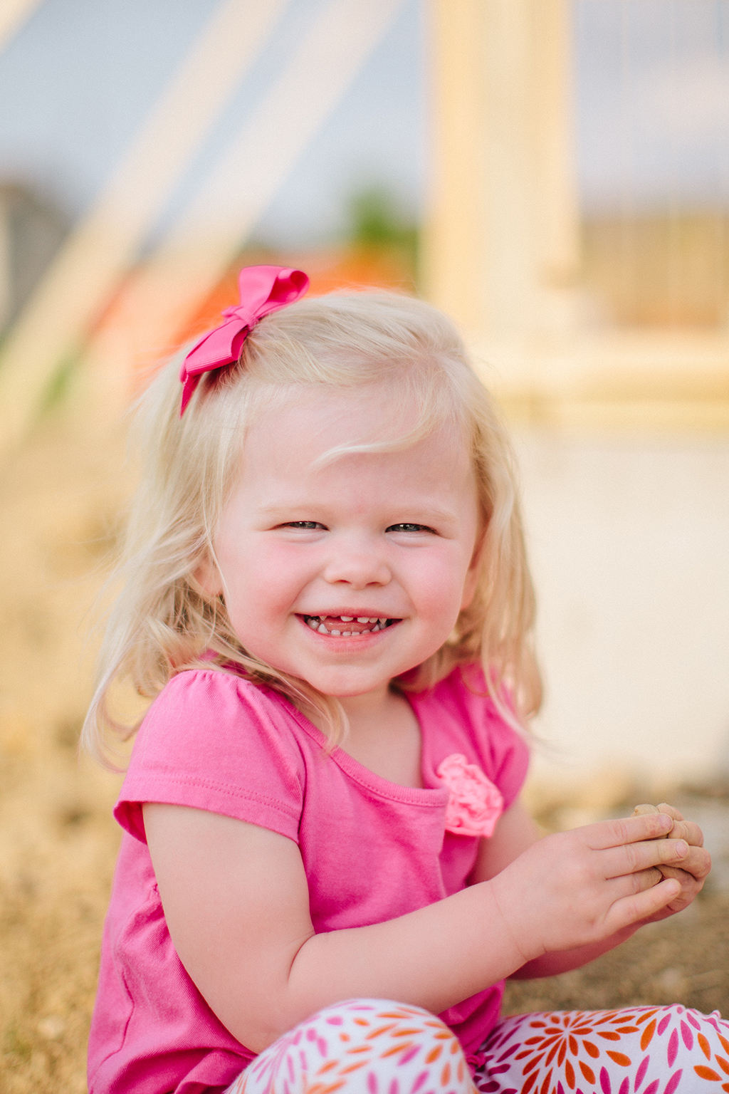 nora - two years old. - SHARON GUILLOTTE PHOTOGRAPHY